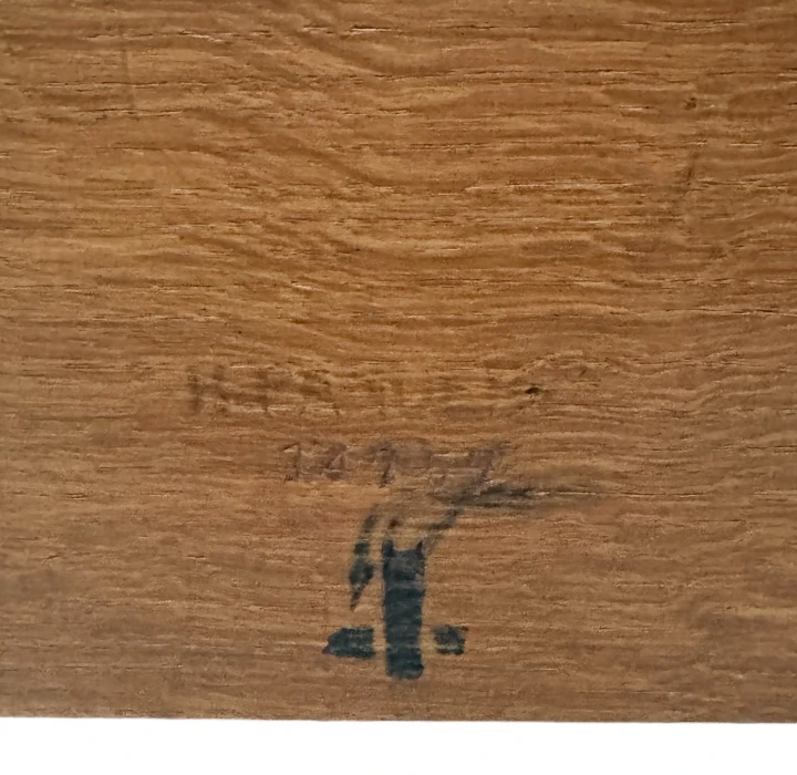 Hendrik Wouda Art Deco Modernist Single Bed for Pander, 1924